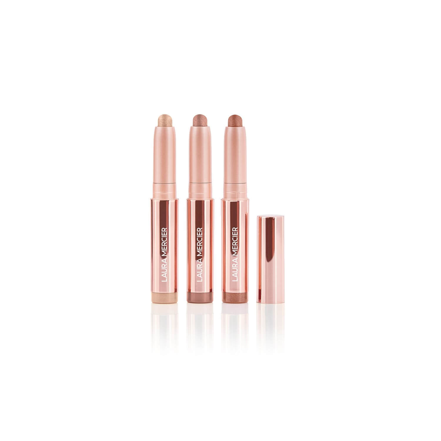 THE GIFT OF A ROSE CAVIAR STICK TRIO (TRIO DE BARRA DE SOMBRA DE OJOS)